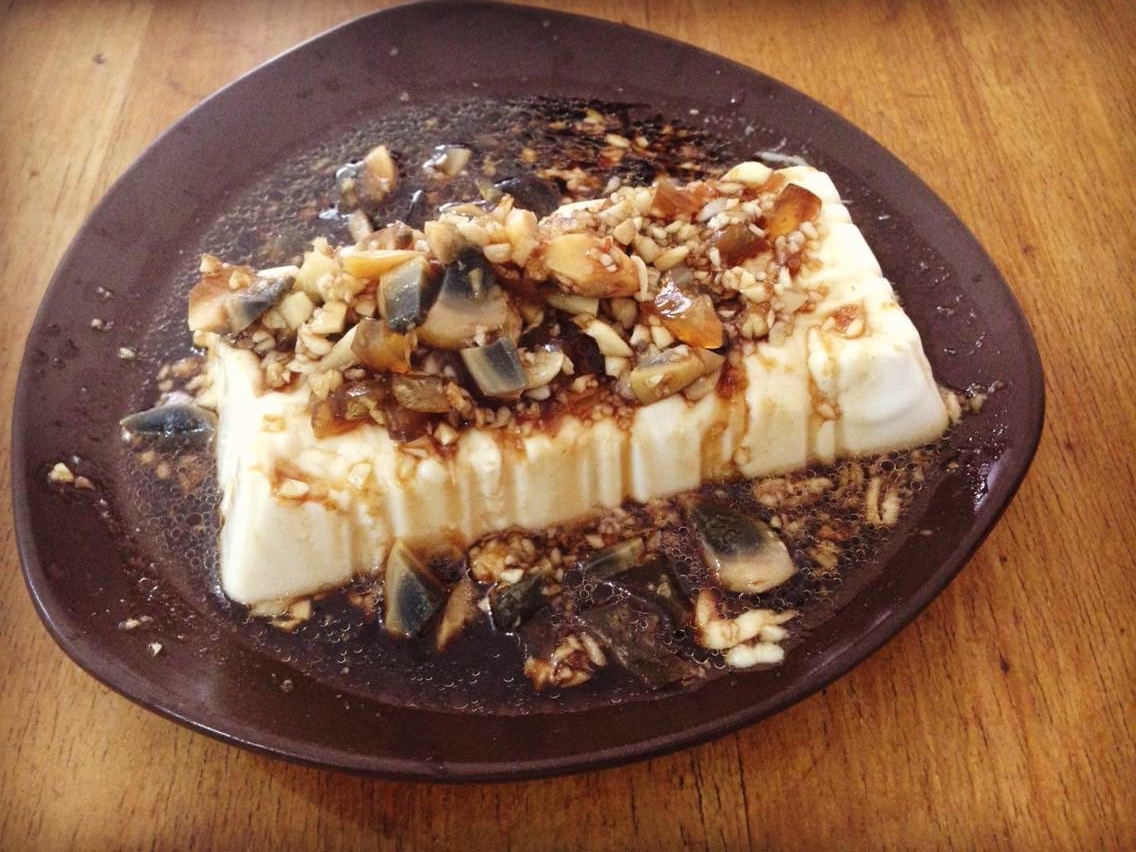 Preserved egg and Tofu
