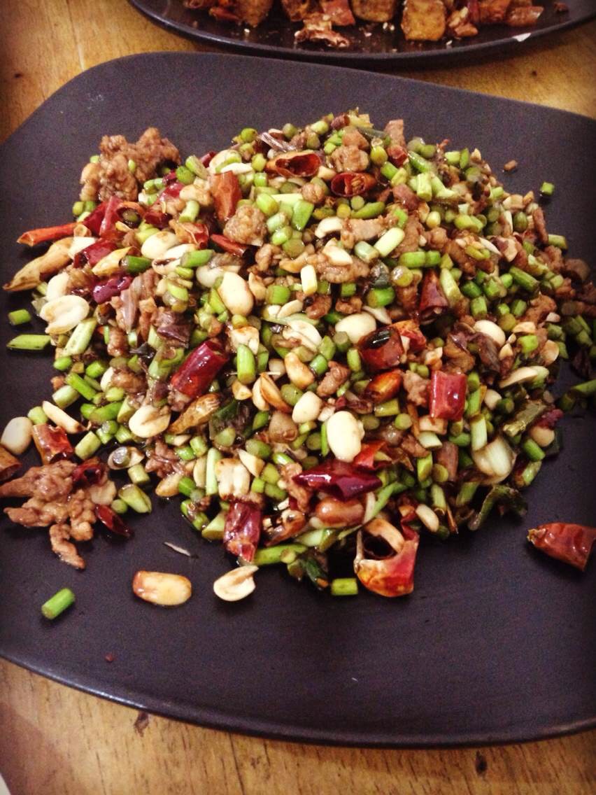 Spricy ground meat
